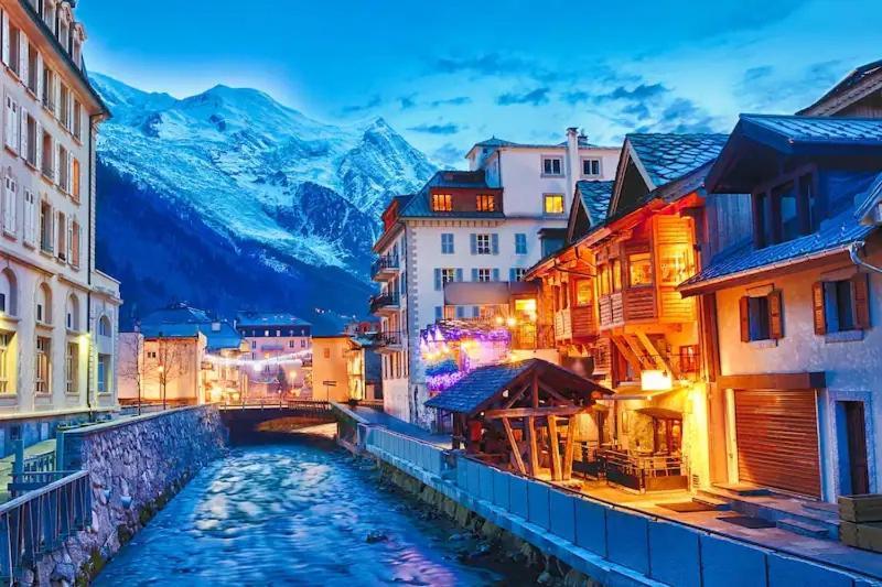 Green Apple Chamonix, Centre, Parking, Ski-In/Out 외부 사진